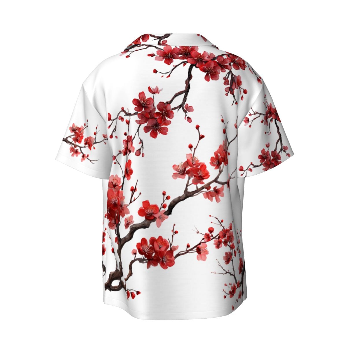 Men's Cuban Collar Short Sleeve Shirt