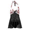 Lace-Up Skirted Two Piece Swimsuit Customized Services