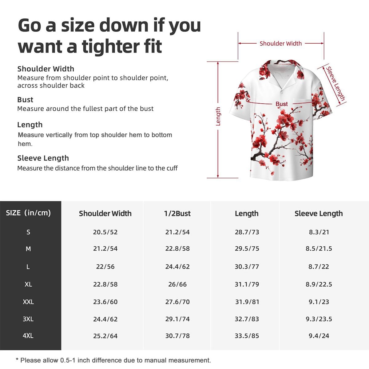 Men's Cuban Collar Short Sleeve Shirt