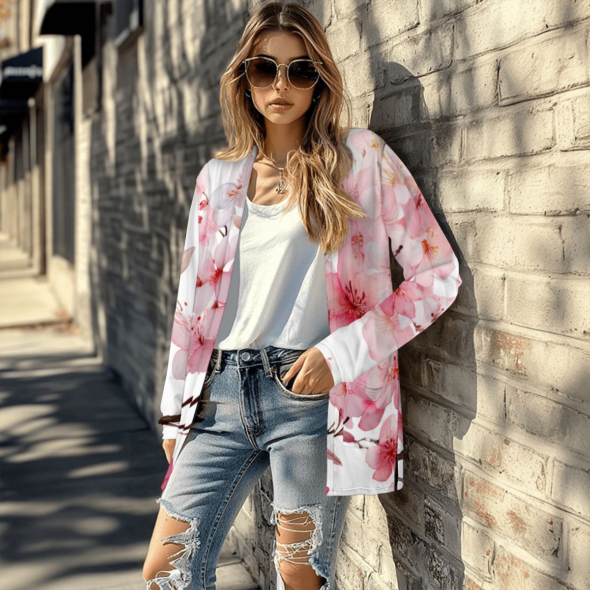 Women's Long-Sleeved Cardigan