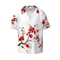 Men's Cuban Collar Short Sleeve Shirt