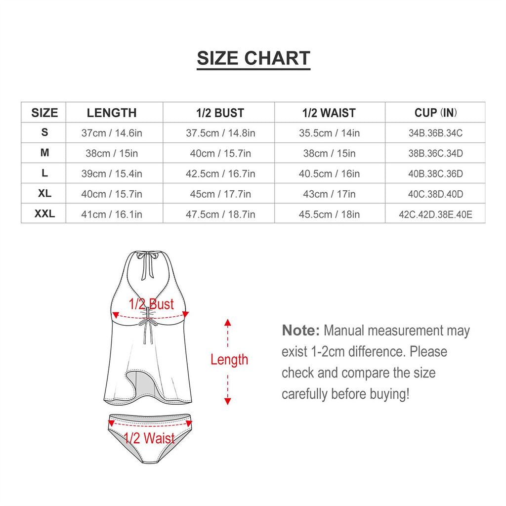 Tie Skirted Two Piece Swimsuit Customized Services